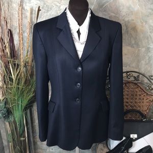RJ Classics prestige stretch 🌹 stunning equestrian chic suit jacket coat blazer